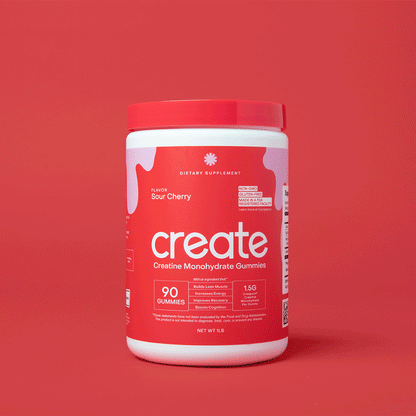 Rocket Pop Bundle - Sour Cherry & Blue Raspberry Core Create Creatine Monohydrate Gummies
